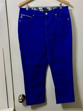 Women’s Royal Blue Simon Chang Slim Jeans -